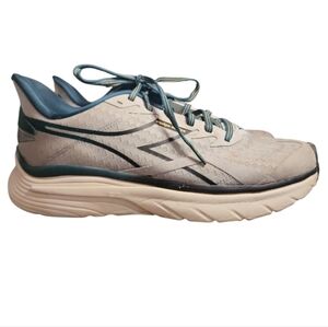 Diadora Equipe Nucleo Men Running Shoes Gray Mediterranean 10.5 Athletic Sneaker